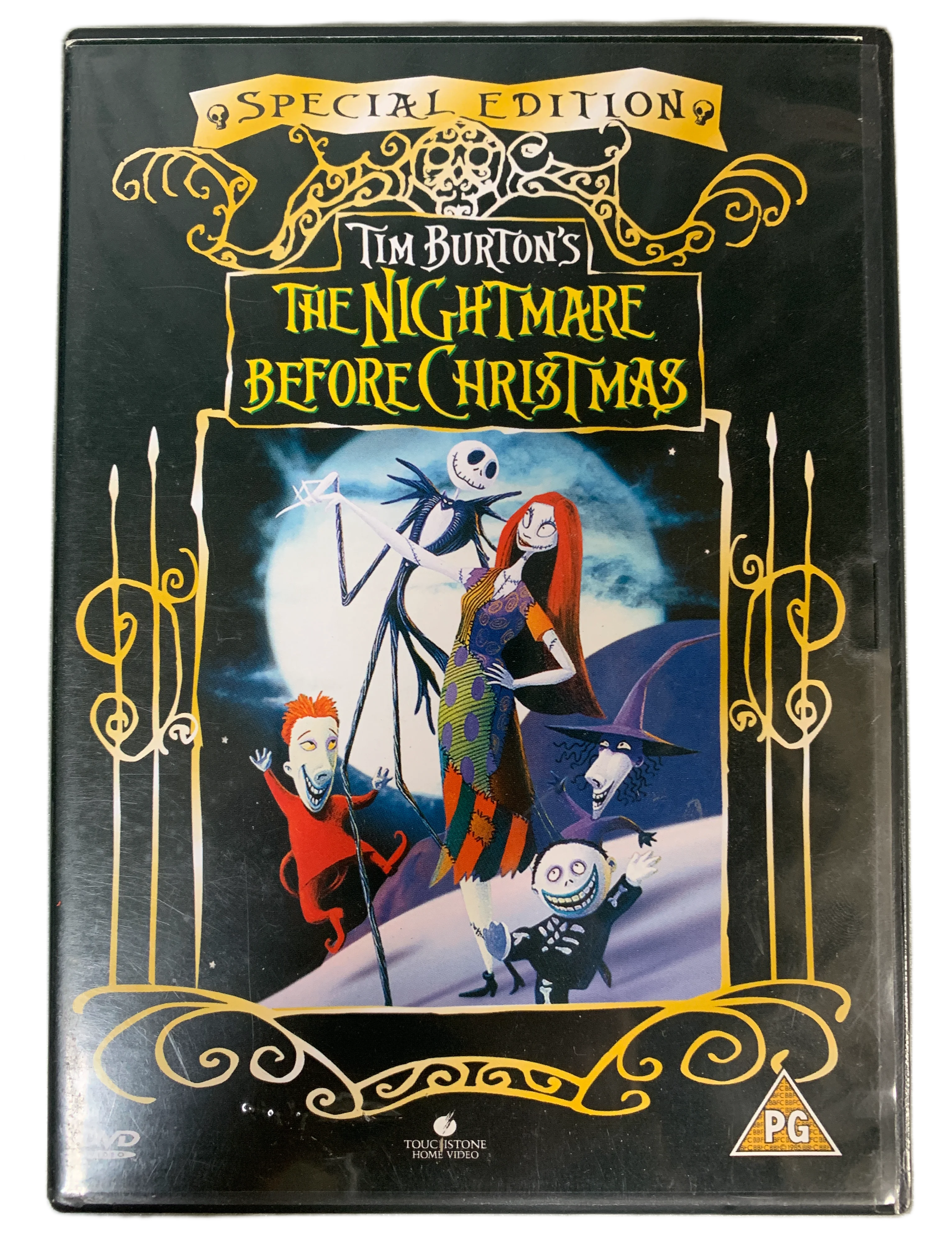 Tim Burton's The Nightmare Before Christmas. 1993. DVD.