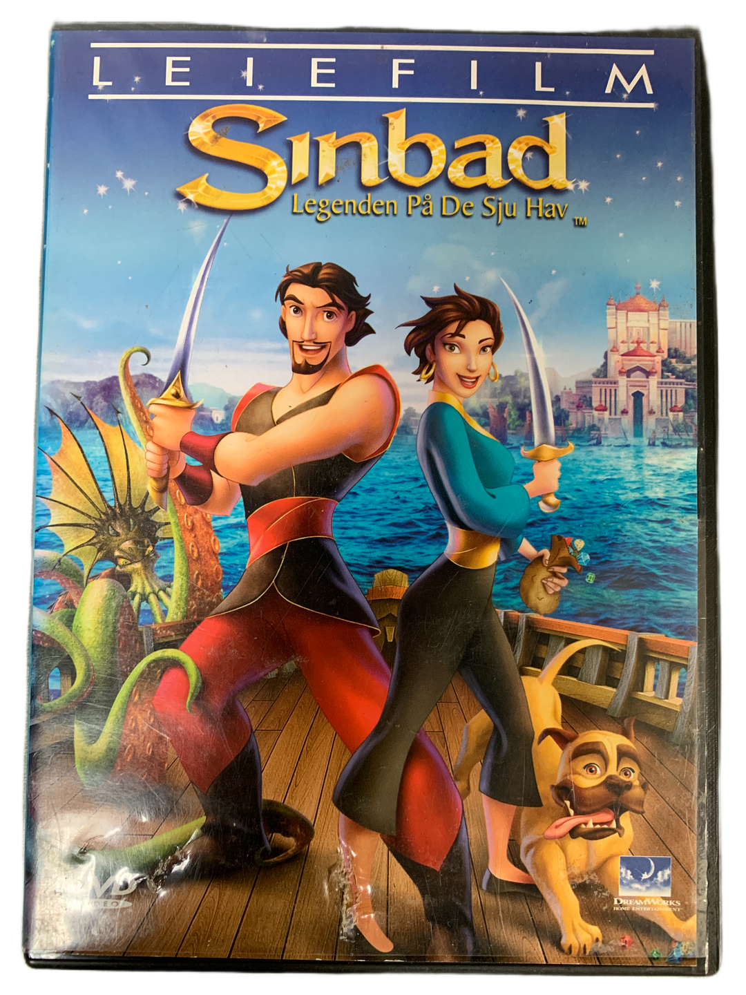 Sinbad - Legenden På De Sju Hav. 2003. DVD leiefilm.