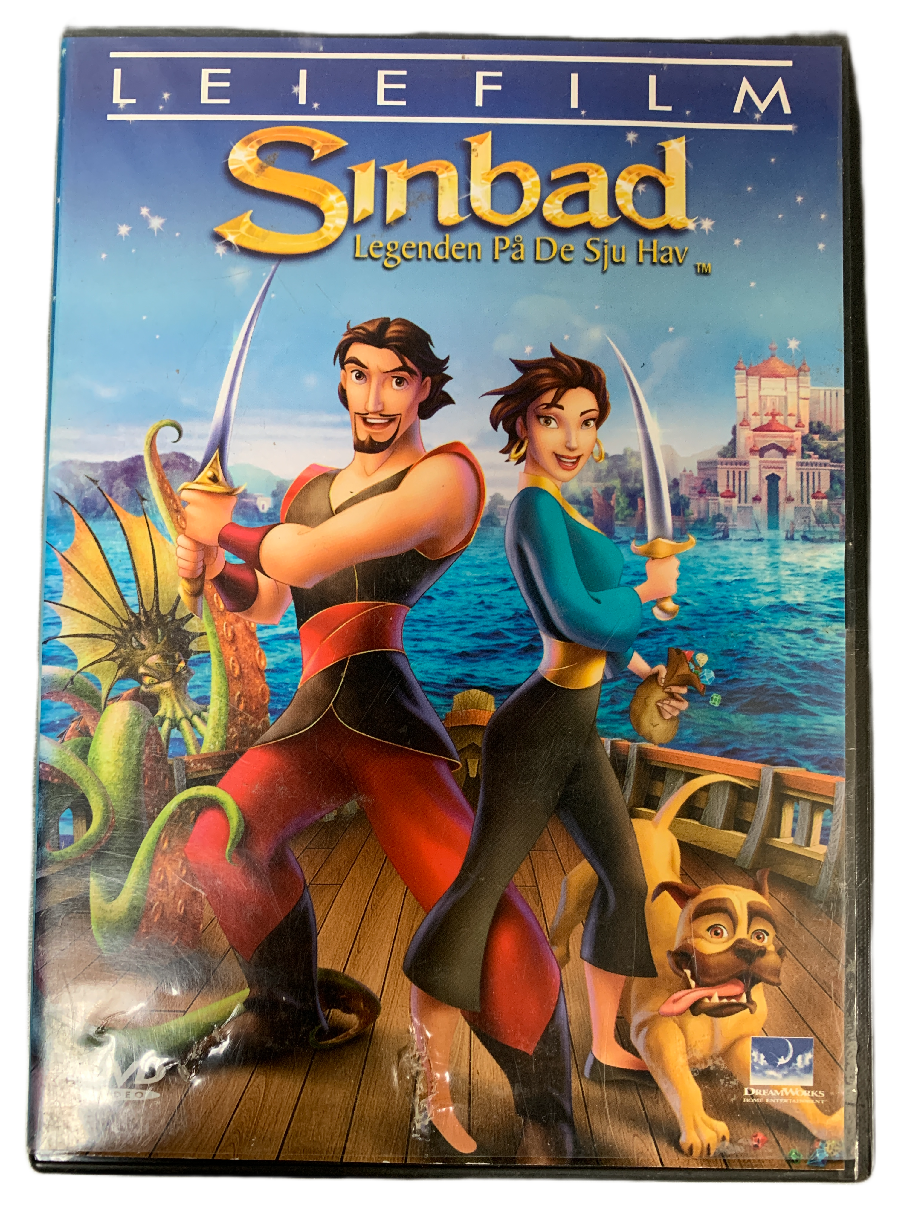 Sinbad - Legenden På De Sju Hav. 2003. DVD leiefilm.