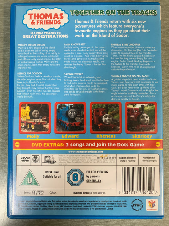 Thomas & Friends - Together on the Tracks. 2004. DVD.
