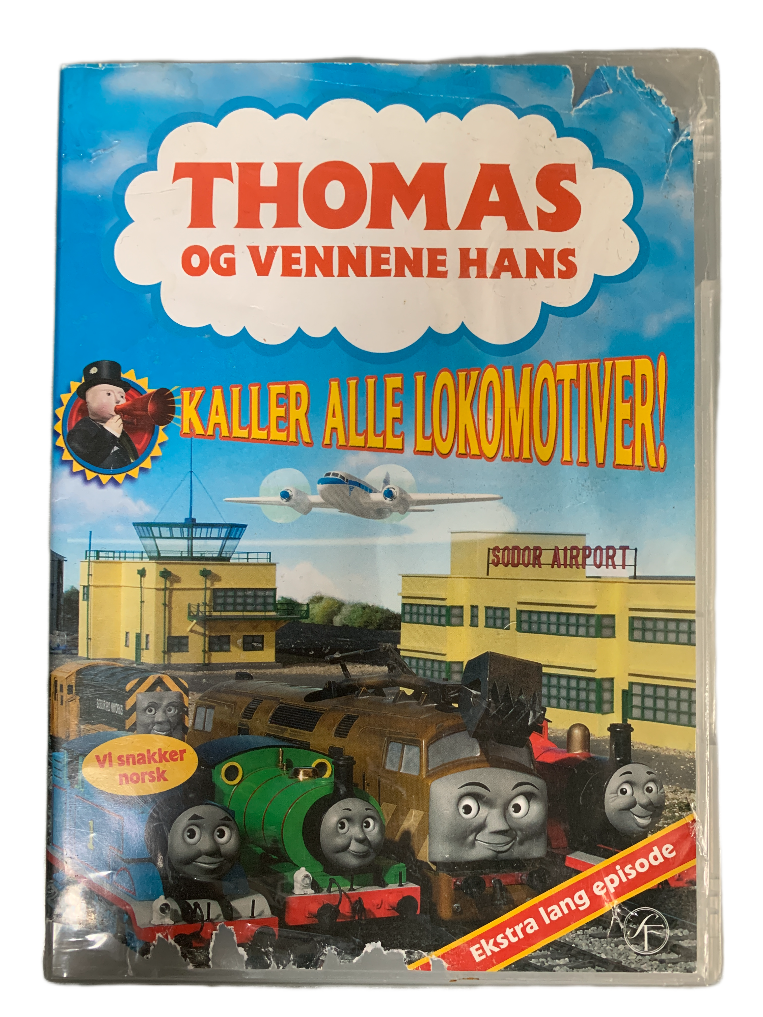 Thomas og Vennene Hans - Kaller alle lokomotiver!. 2005. DVD Slitt cover..