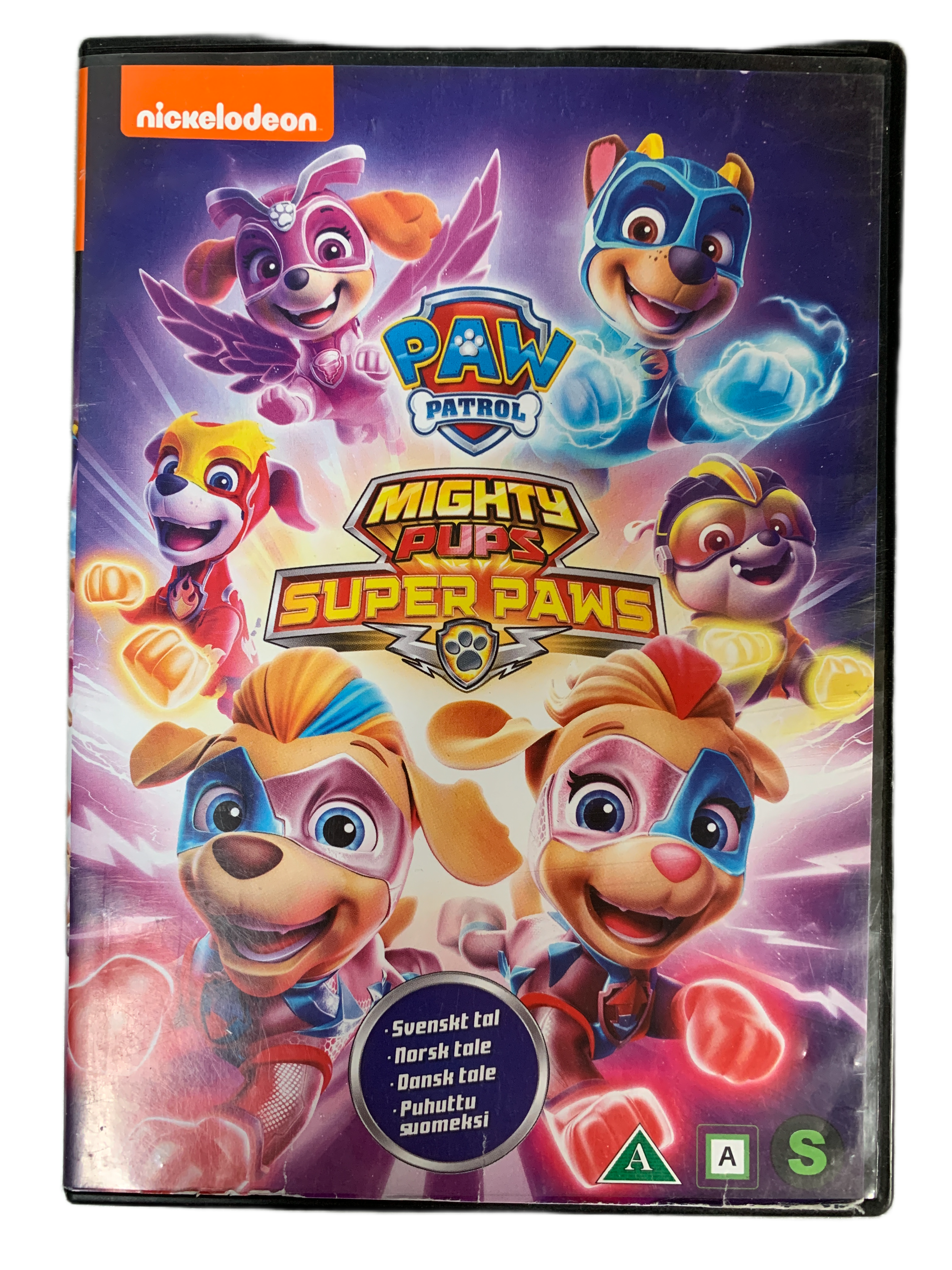Paw Patrol - Mighty Pups: Super Paws. 2020. DVD.