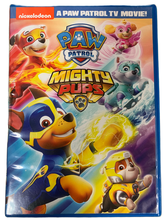 Paw Patrol - Mighty Pups (A Paw Patrol TV Movie!). 2019. DVD.