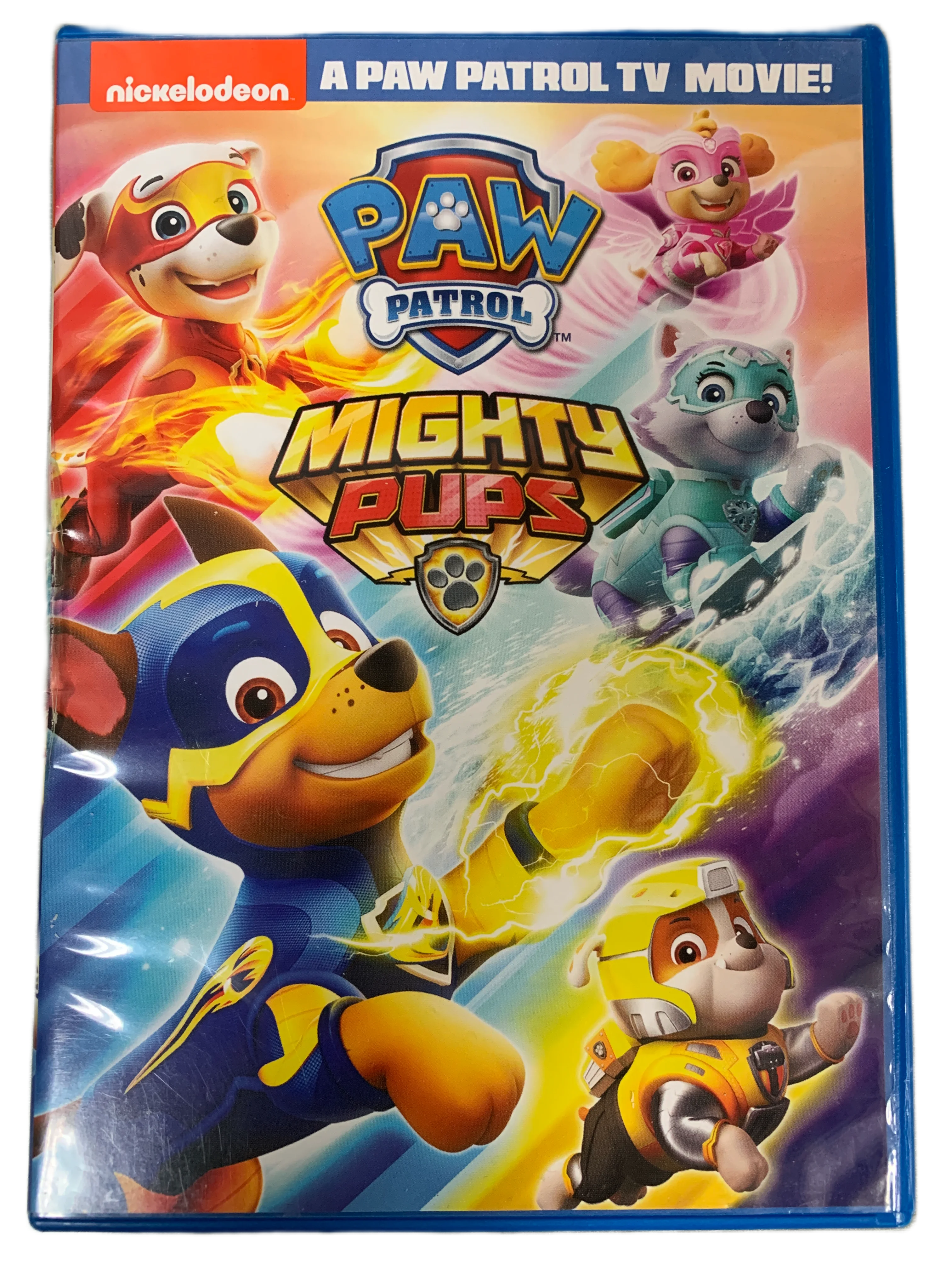 Paw Patrol - Mighty Pups (A Paw Patrol TV Movie!). 2019. DVD.
