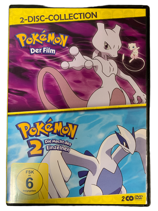 Pokémon - Der Film / Pokémon 2 - Die Macht des Einzelnen. 1998/1999. DVD.
