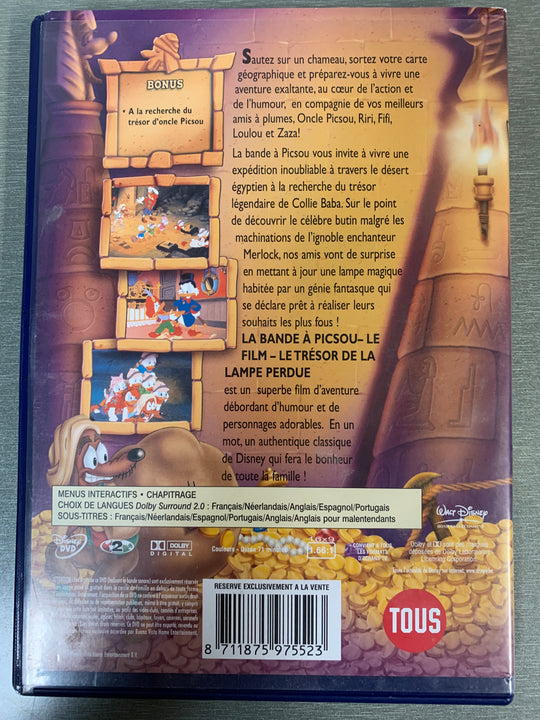 La Bande à Picsou le Film: Le Trésor de la lampe perdue. 1990. DVD.