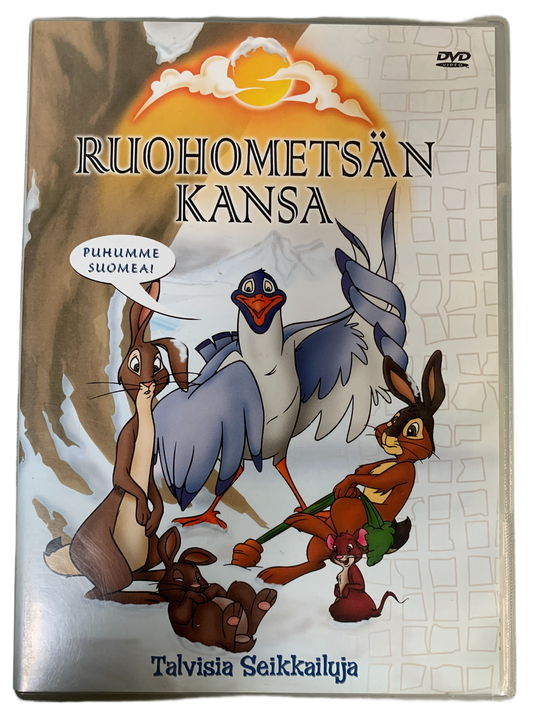 Ruohometsän Kansa: Talvisia Seikkailuja. 1999. DVD.