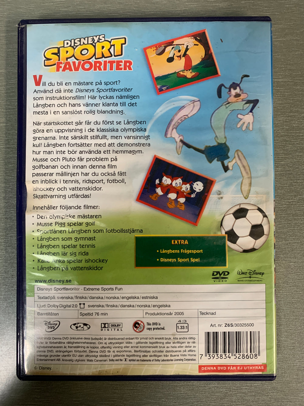 Disneys Sportfavoriter (2005). DVD.