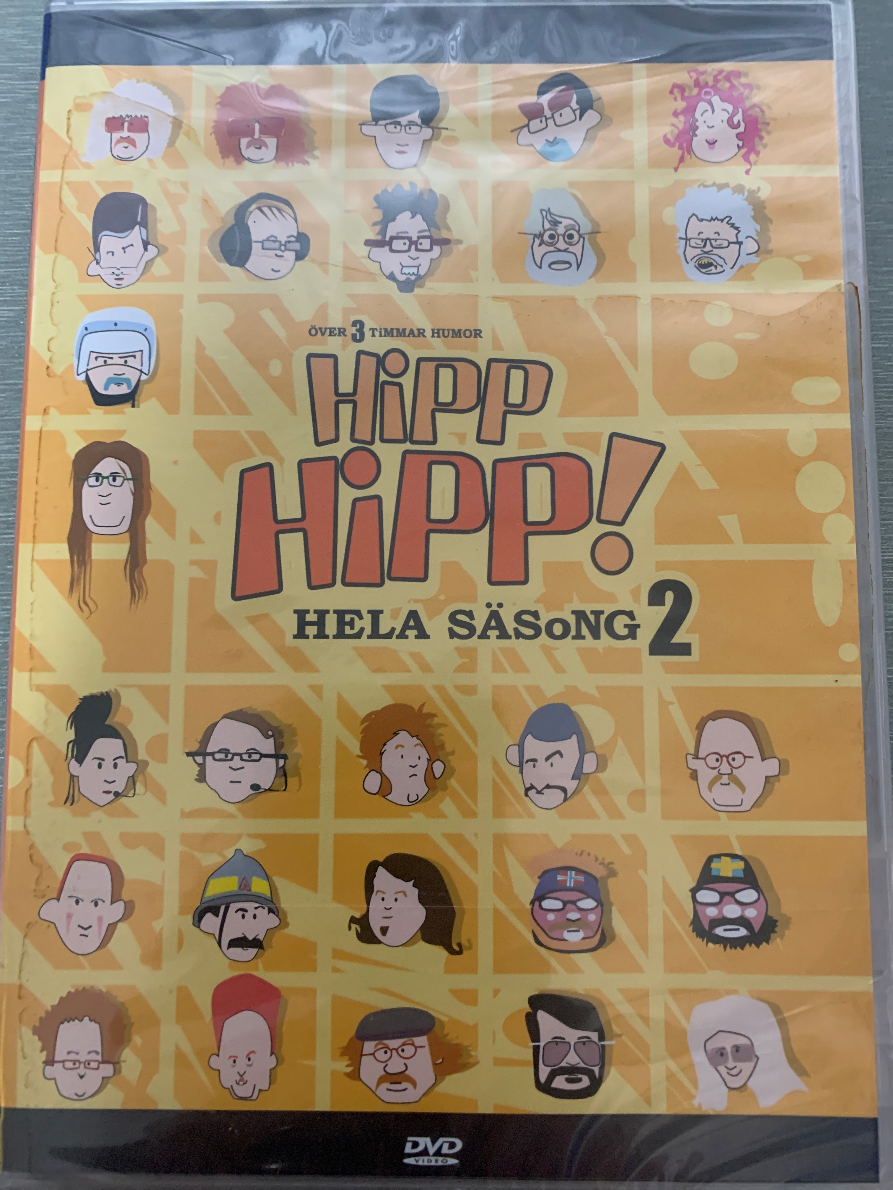 Hipp Hipp! - Hela Säsong 2. DVD. Ny i plast!