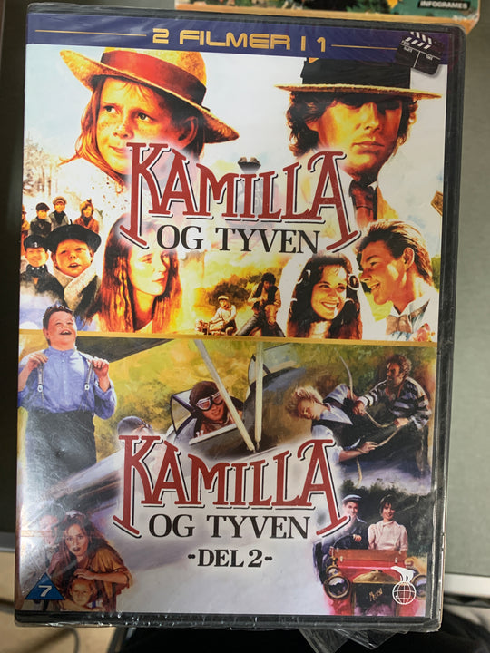 Kamilla og tyven / Kamilla og tyven - Del 2. DVD. Ny i plast!