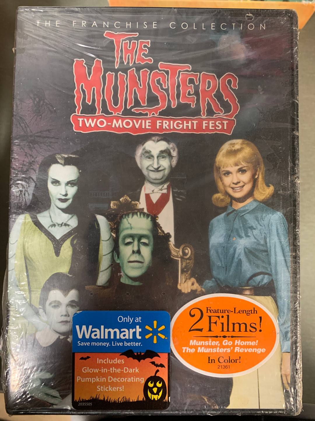 The Munsters - Two-Movie Fright Fest. DVD. Ny i plast!