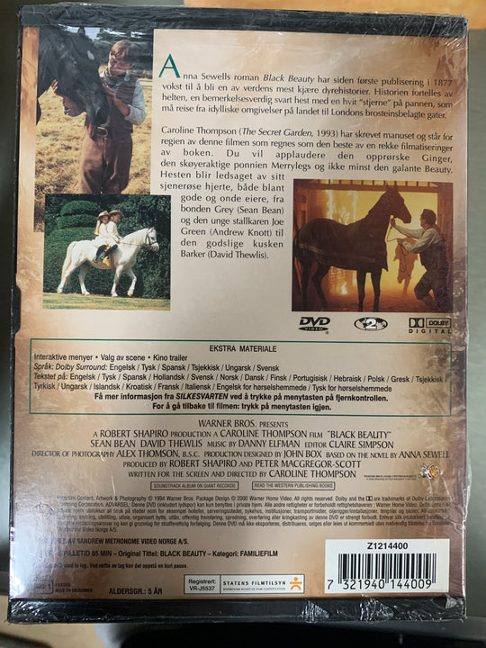 Silkesvarten. DVD. Ny i plast!