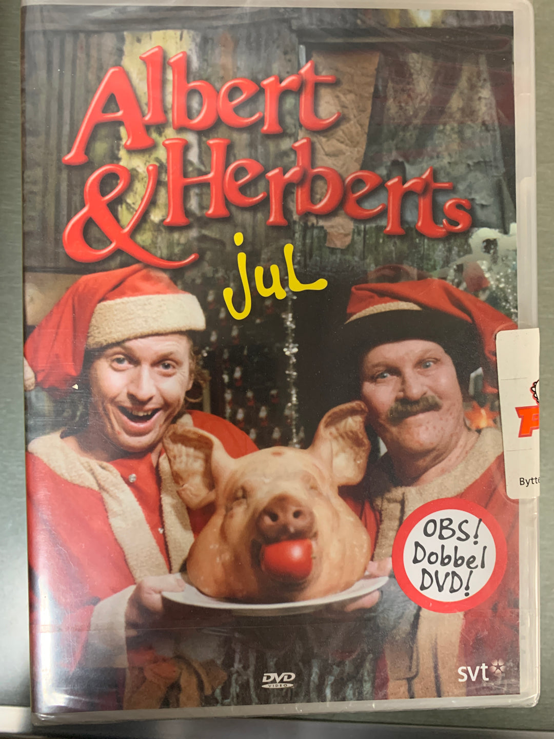 Albert & Herberts Jul. DVD. Ny i plast!