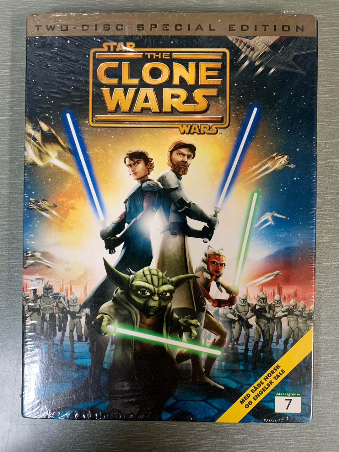 Star Wars: The Clone Wars - Two-Disc Special Edition. 2008. DVD. Ny i plast!