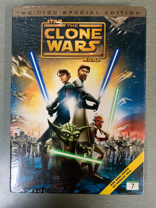 Star Wars: The Clone Wars - Two-Disc Special Edition. 2008. DVD. Ny i plast!
