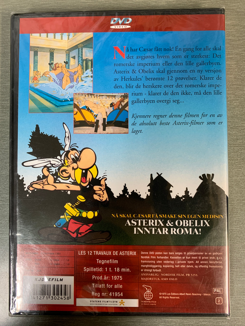 Asterix i Roma. 2004. DVD. Ny i plast!