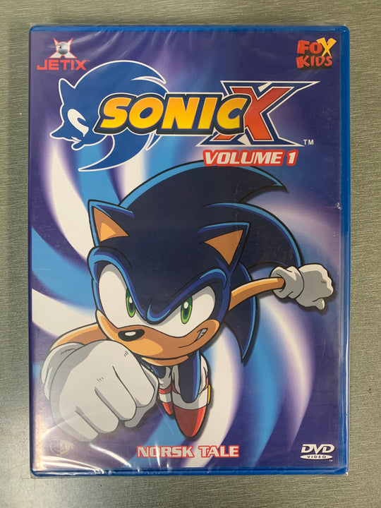 Sonic X: Volume 1. 2004. DVD. Ny i plast!