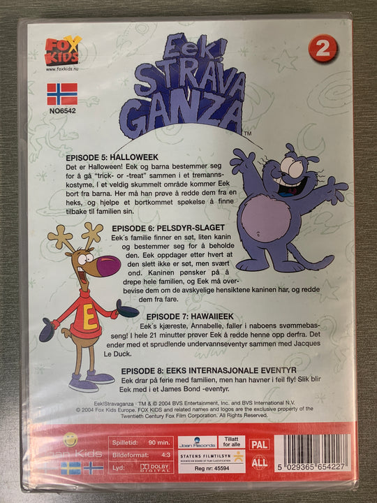 Eek! Strava Ganza: Volum 2. 2004. DVD. Ny i plast!