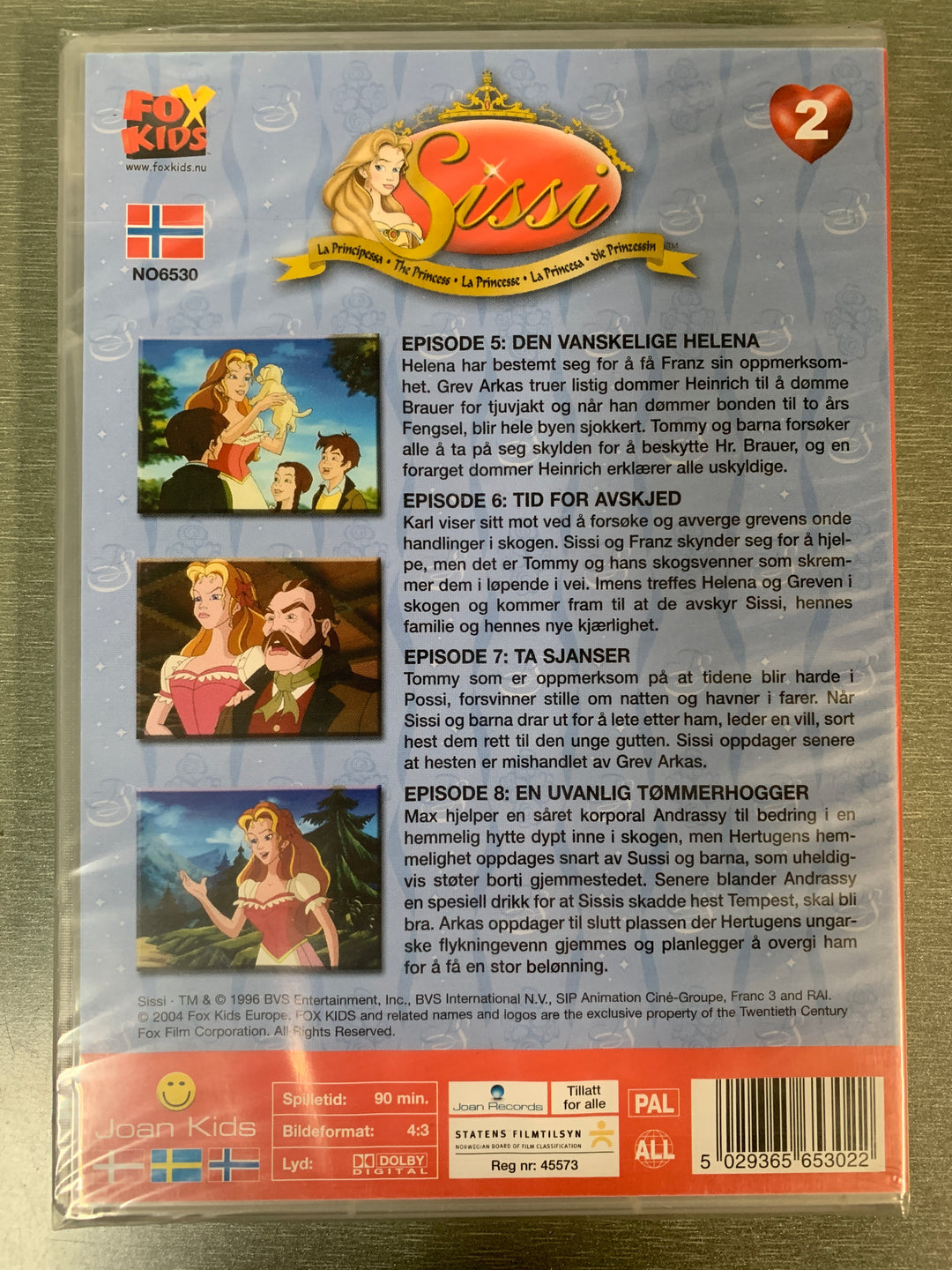 Sissi. Vol. 2. 1997. DVD. Ny i plast!