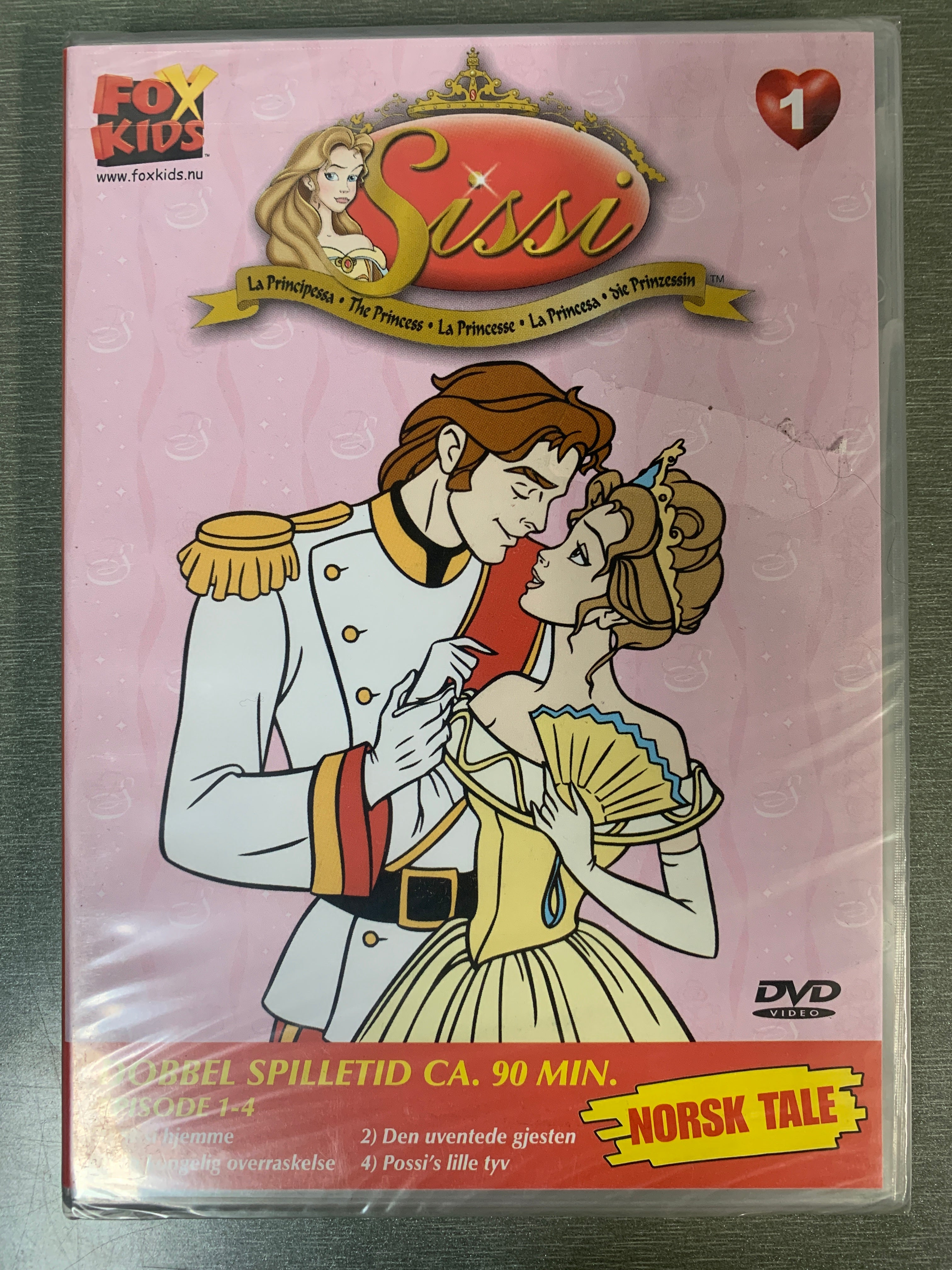Sissi. Vol. 1. 1997. DVD. Ny i plast!