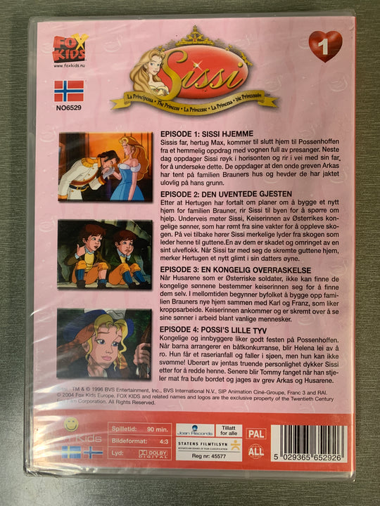 Sissi. Vol. 1. 1997. DVD. Ny i plast!