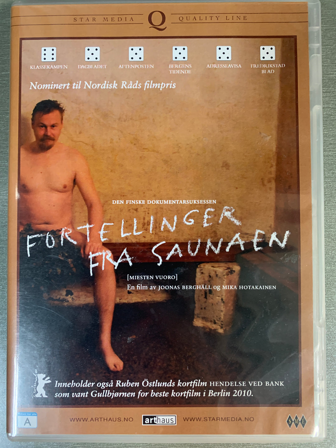 Fortellinger fra saunaen (Miesten vuoro). 2010. DVD.