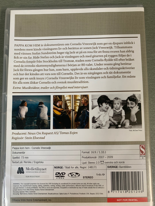 Pappa kom hem. 2002. DVD.