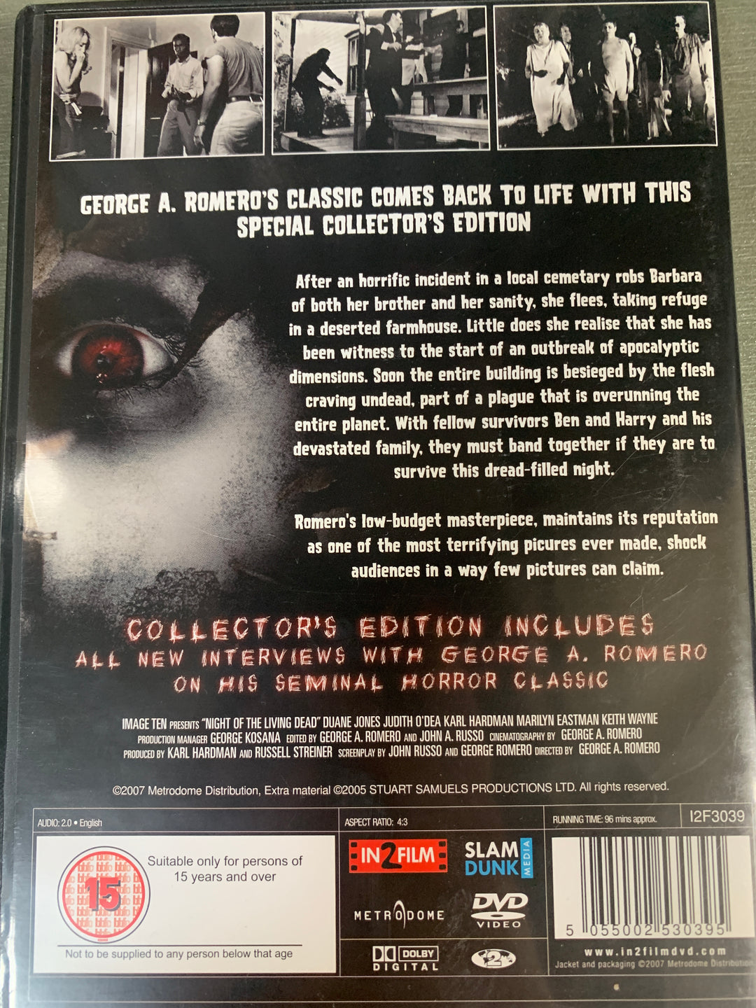 Night of the Living Dead. 1968. DVD.