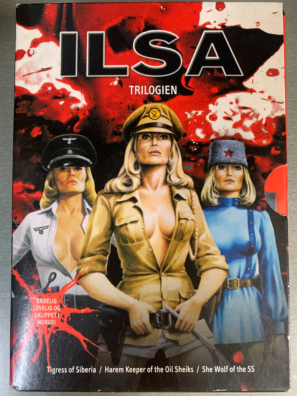 ILSA-trilogien. DVD.