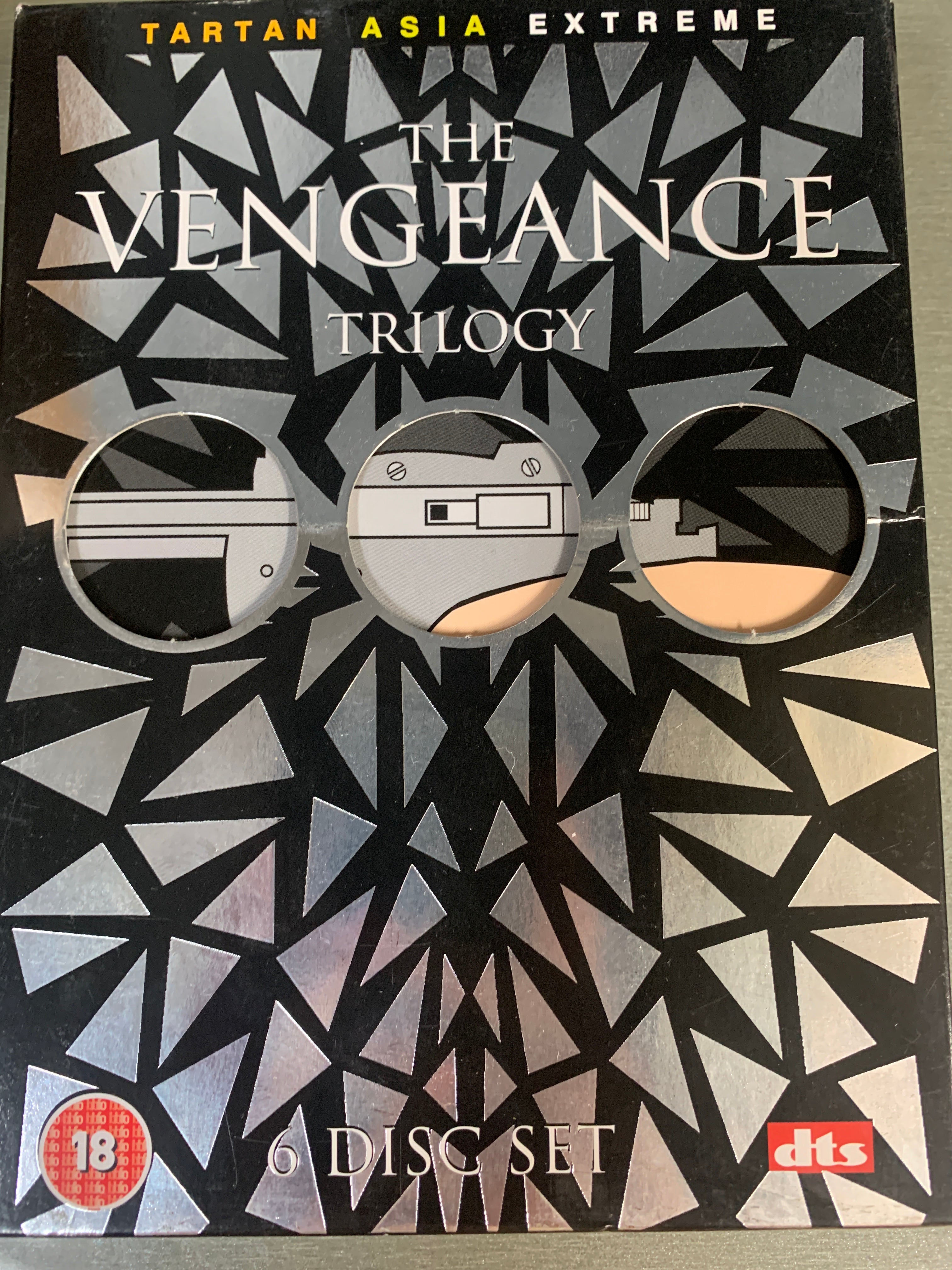 The Vengeance Trilogy. 6-Disc Set. DVD.