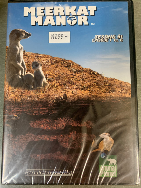 Meerkat Manor – Sesong 1, Episode 1–6. DVD.