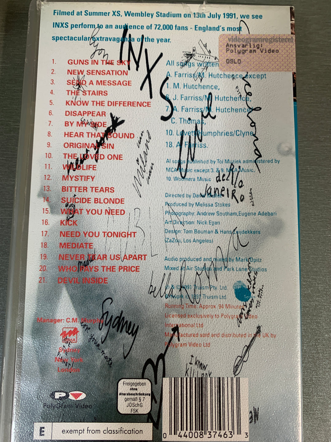 INXS – Live Baby Live: Wembley Stadium 1991. DVD