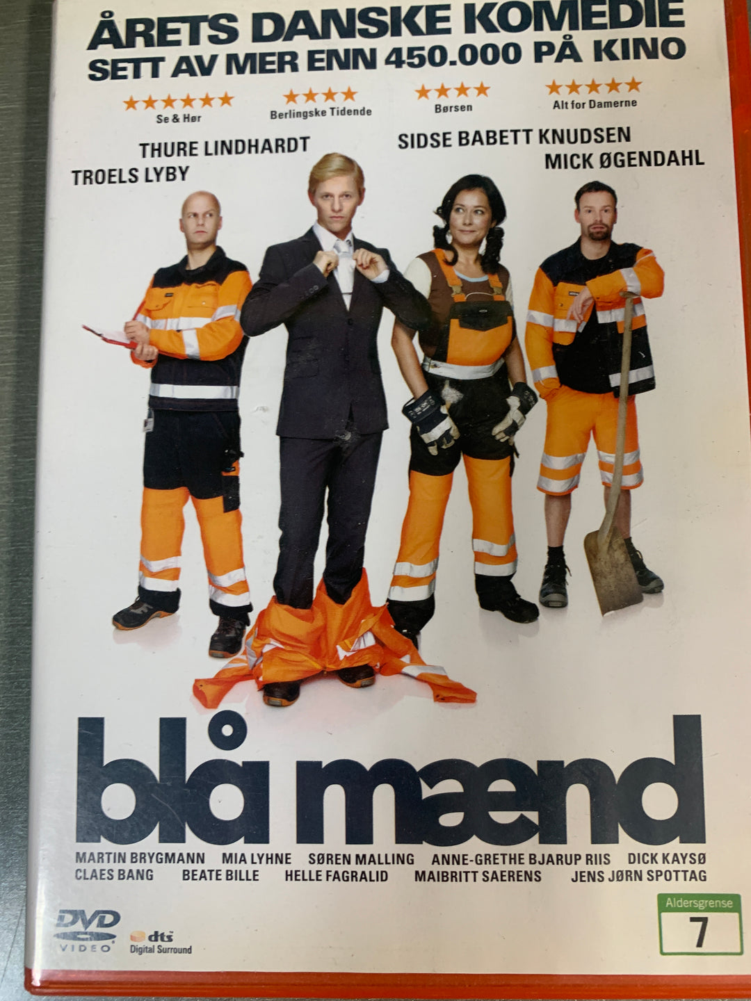 Blå mænd. DVD.