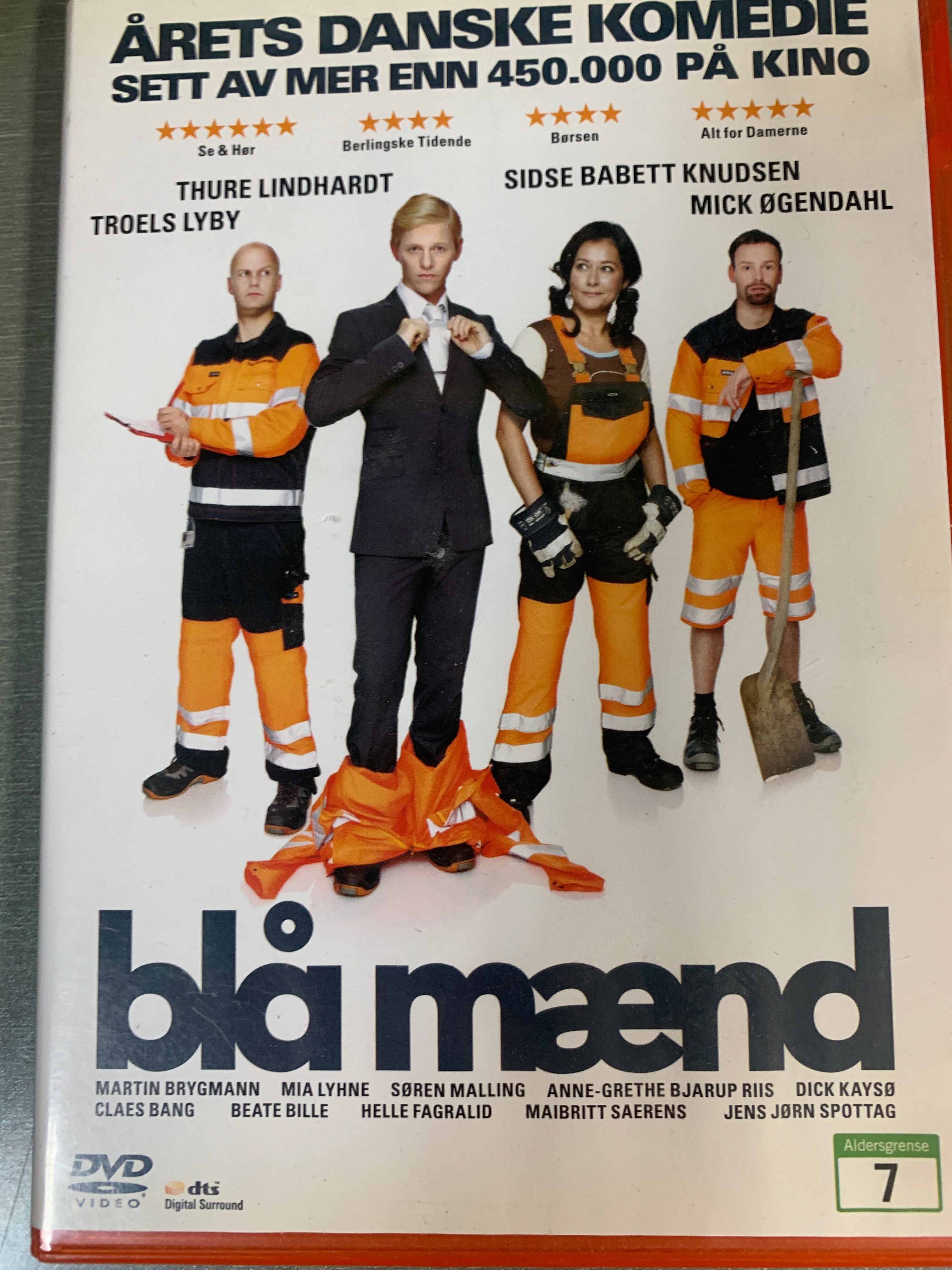 Blå mænd. DVD.
