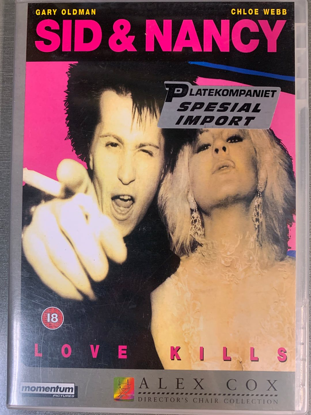 Sid & Nancy. DVD.
