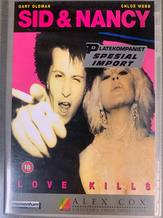 Sid & Nancy. DVD.