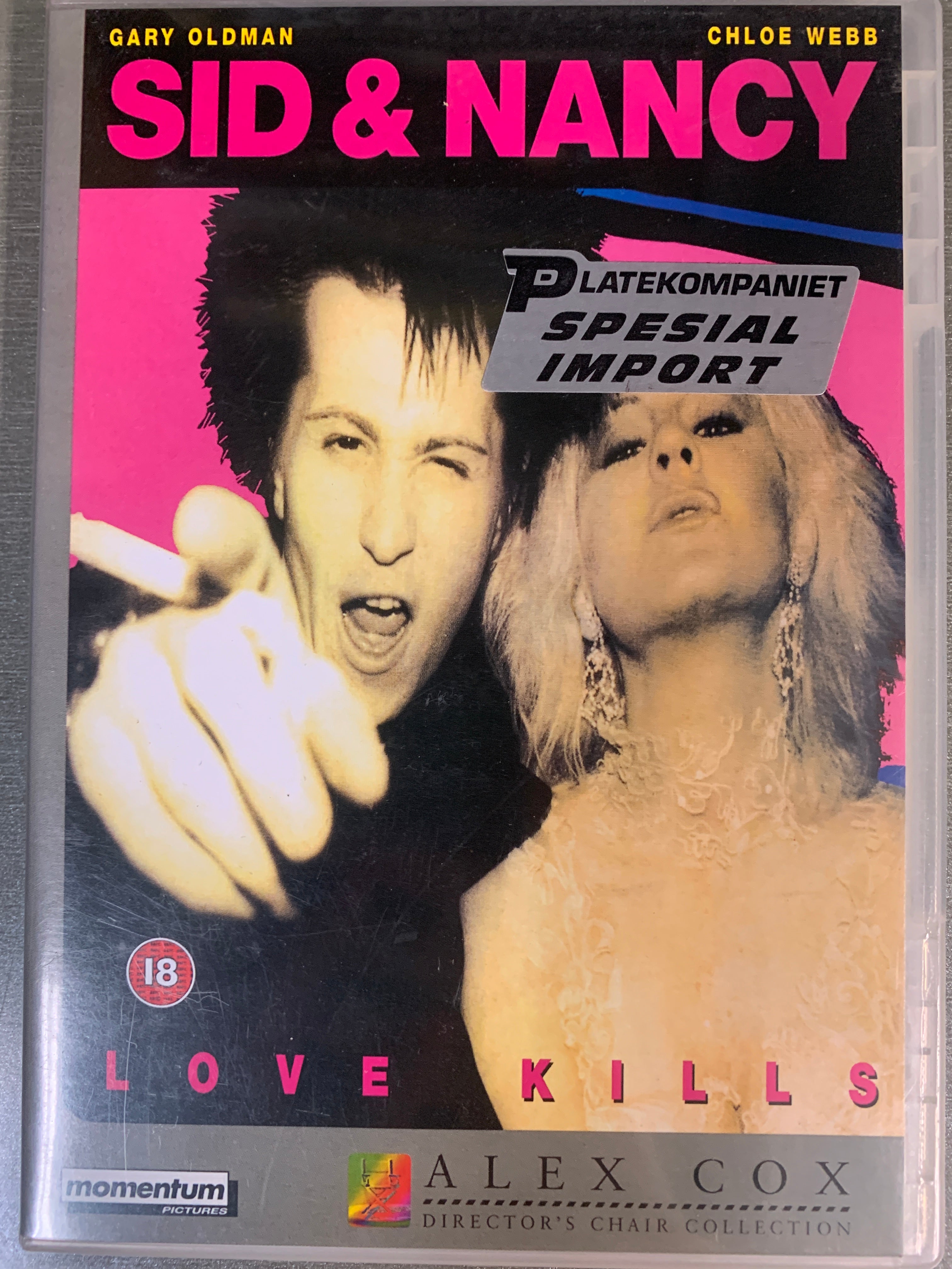 Sid & Nancy. DVD.