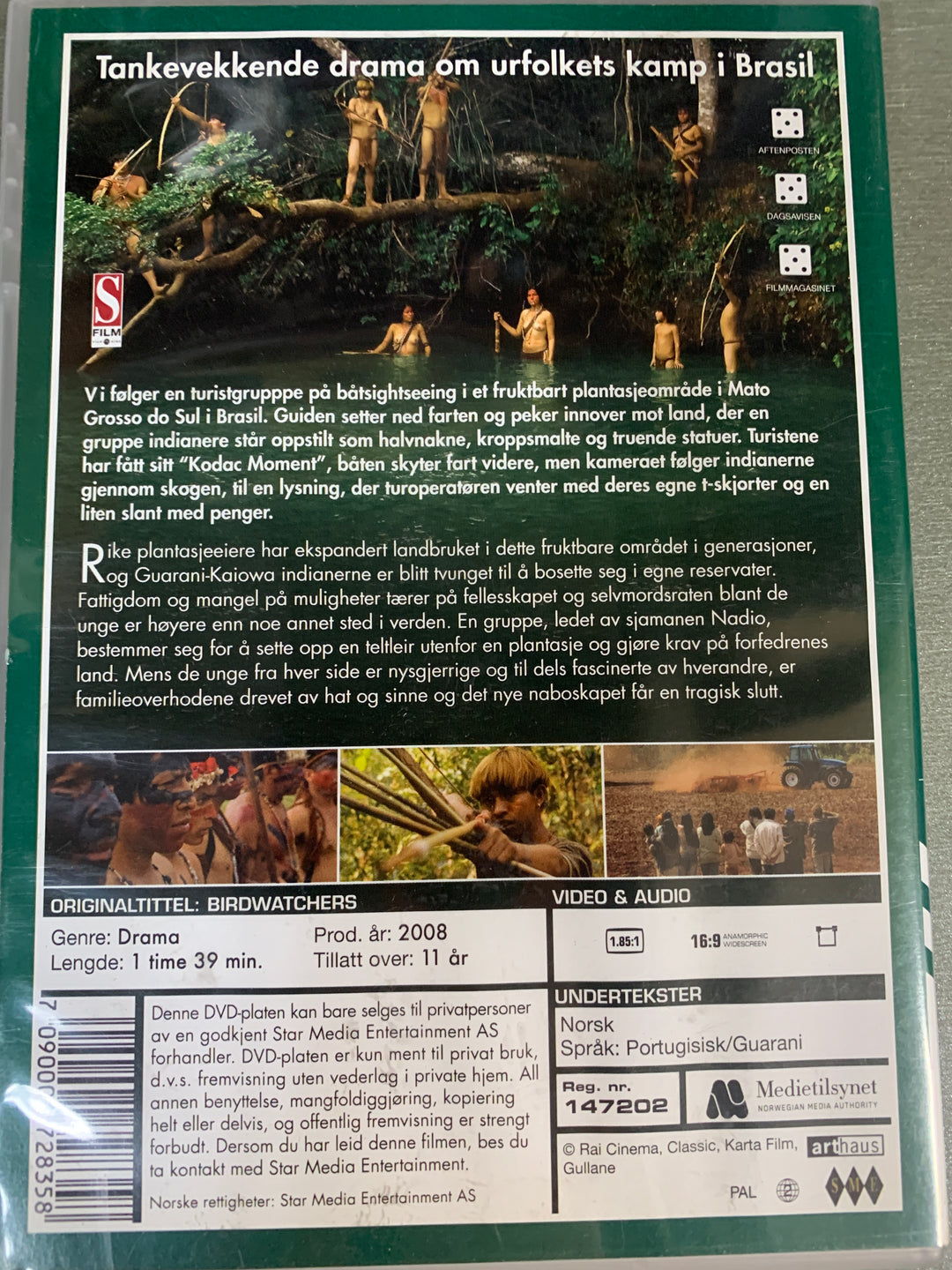 Fuglekikkere (Birdwatchers). DVD.