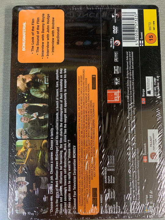 Trainspotting. Limited Edition (forseglet). DVD.