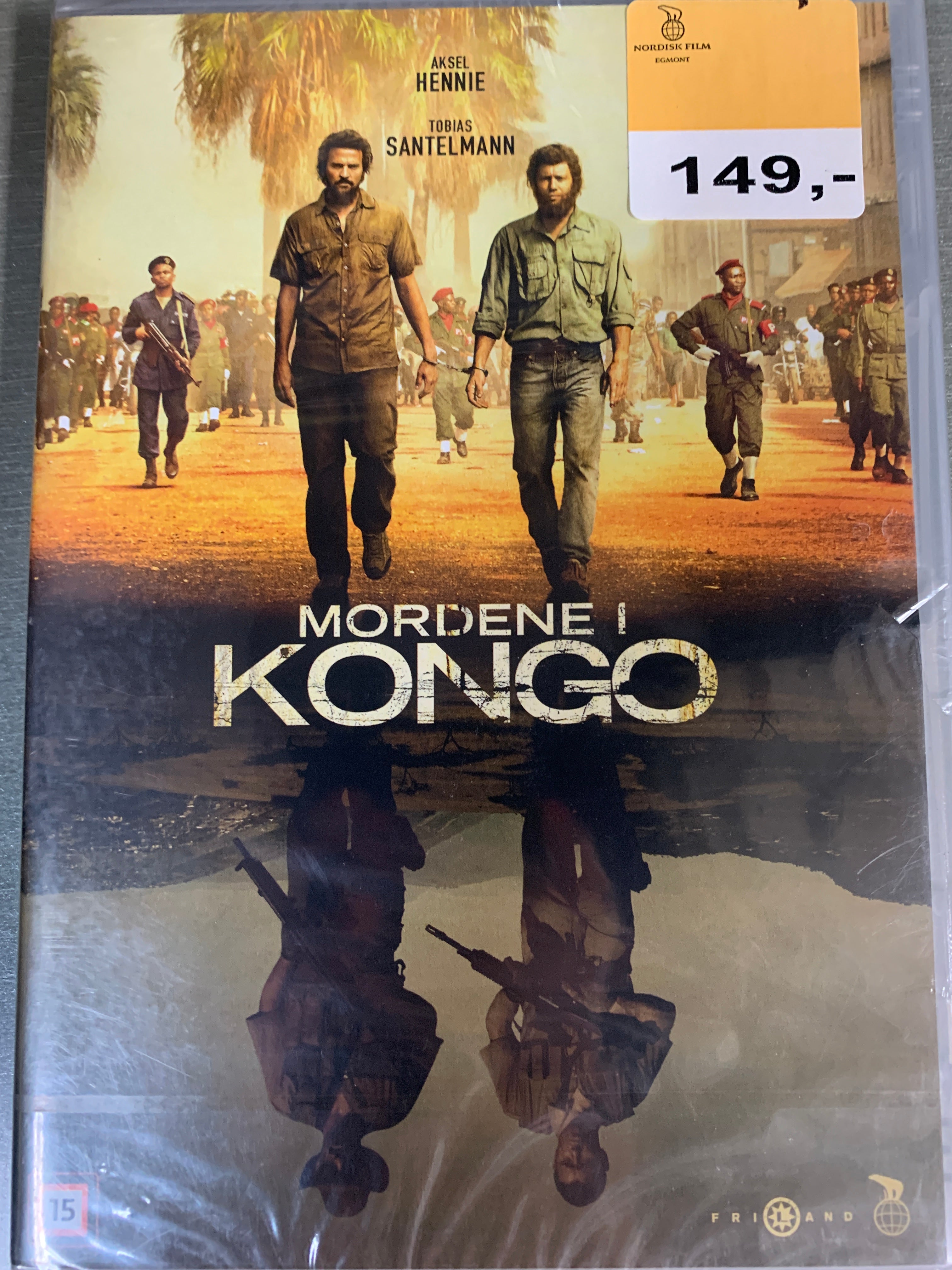 Mordene i Kongo. DVD.