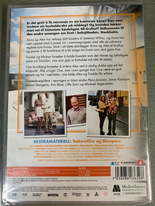 Solsidan – Sesong 2. 2011. DVD.