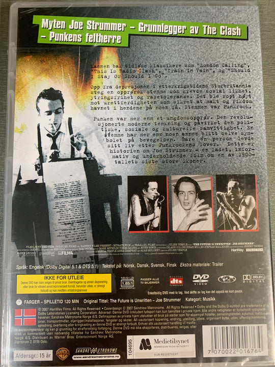 Joe Strummer: The Future Is Unwritten. 2007. DVD.