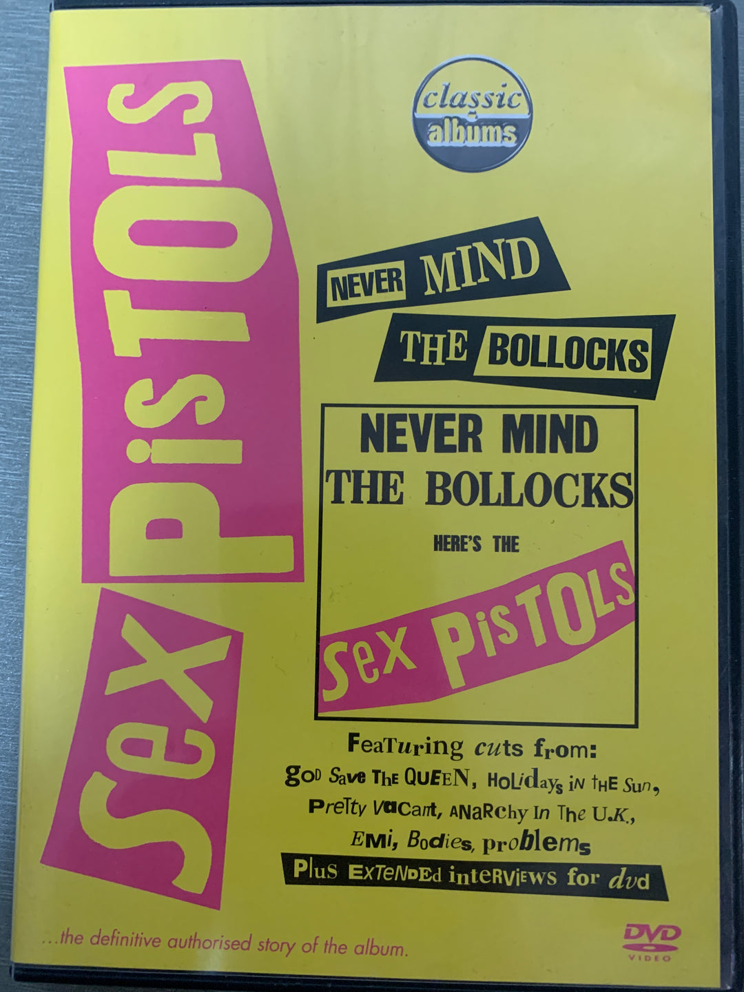 Classic Albums: Sex Pistols – Never Mind the Bollocks. 2002. DVD.