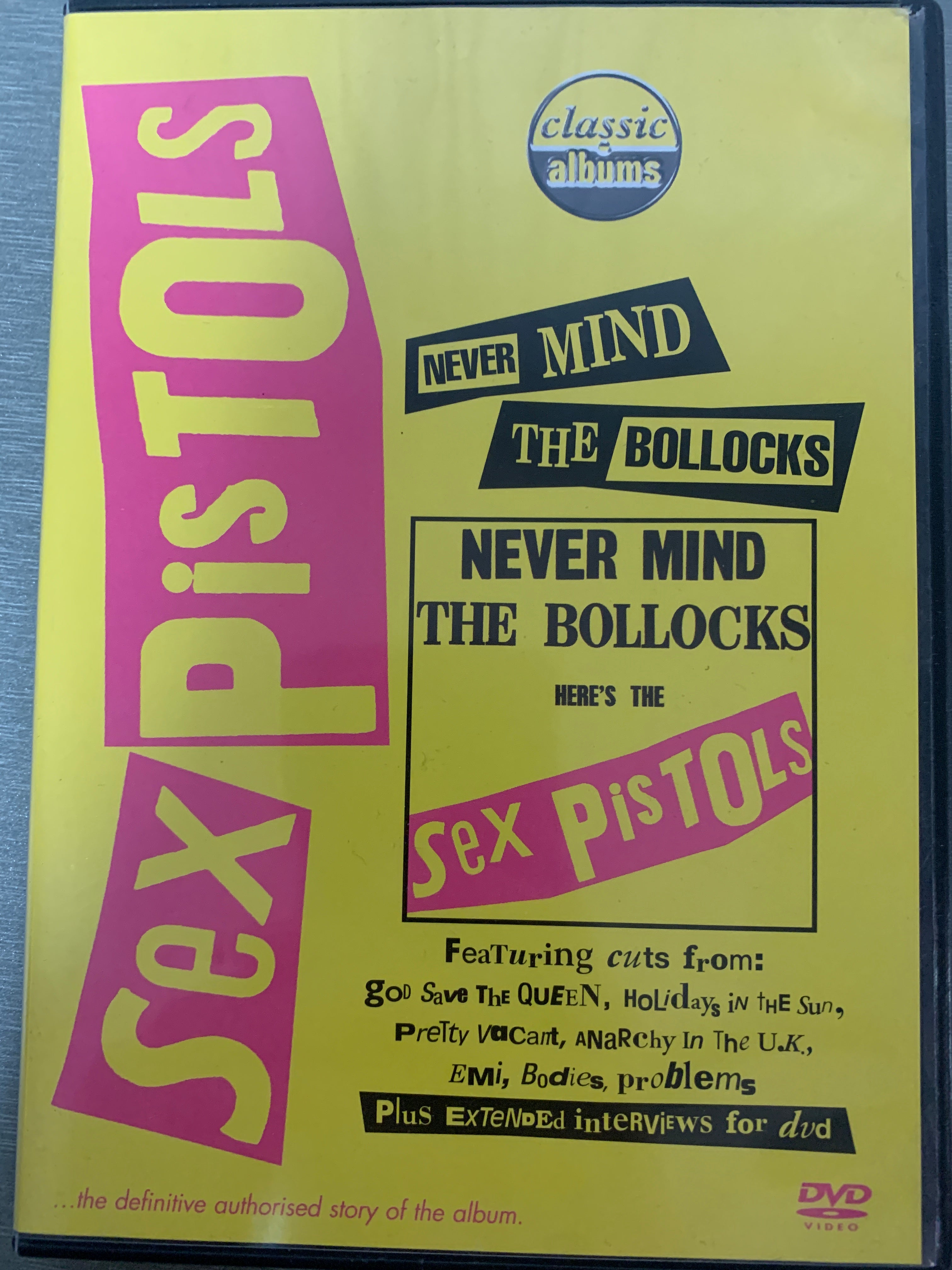 Classic Albums: Sex Pistols – Never Mind the Bollocks. 2002. DVD.