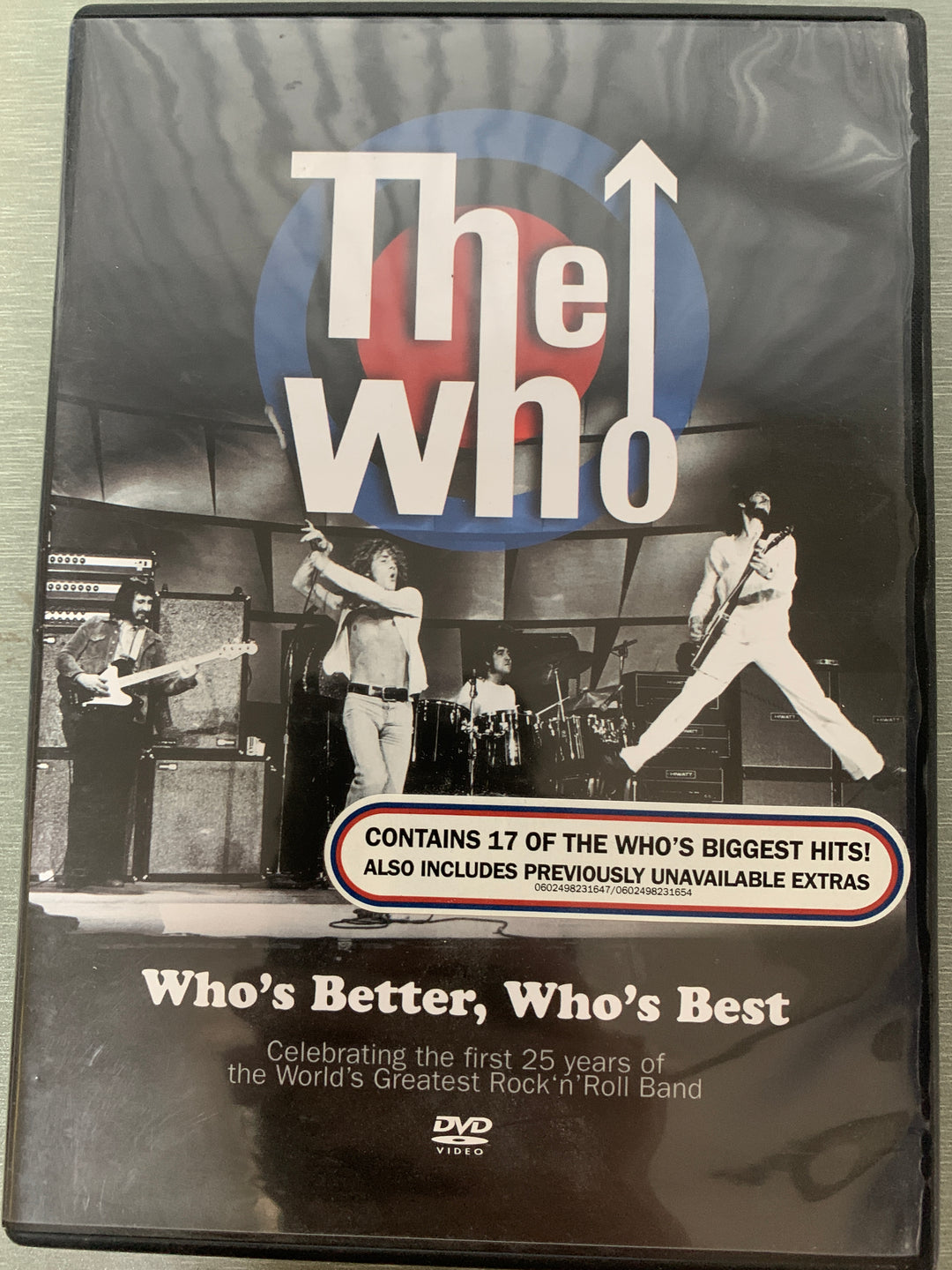 The Who – Who's Better, Who's Best. 2004. DVD.