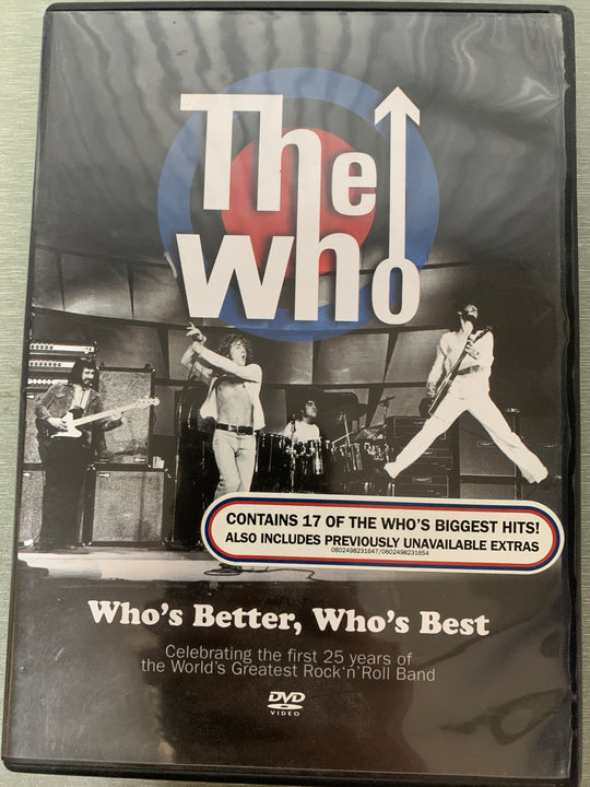 The Who – Who's Better, Who's Best. 2004. DVD.
