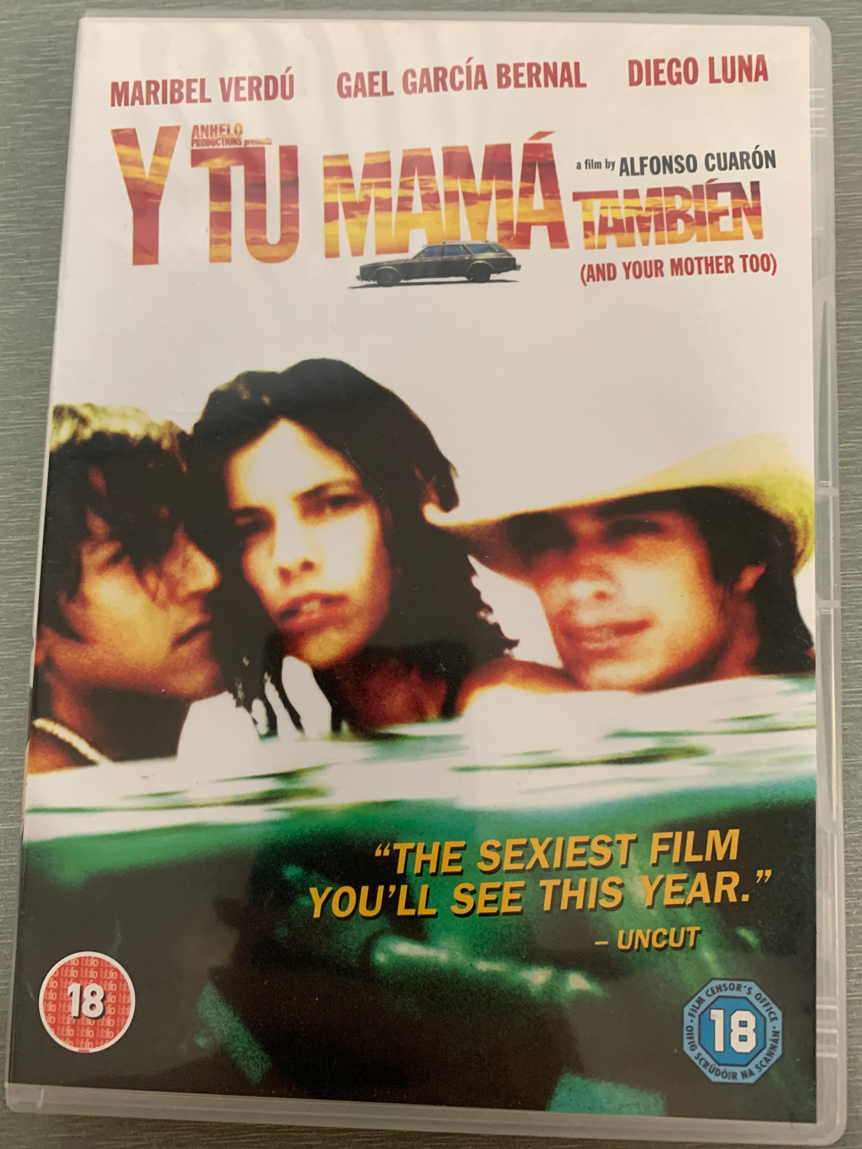 Y Tu Mamá También (And Your Mother Too). 2001. DVD.