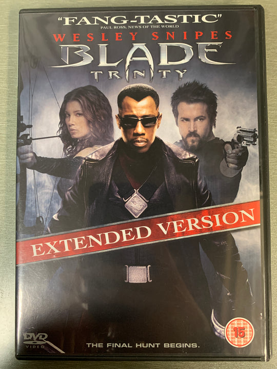 Blade: Trinity – Extended Version. 2004. DVD.