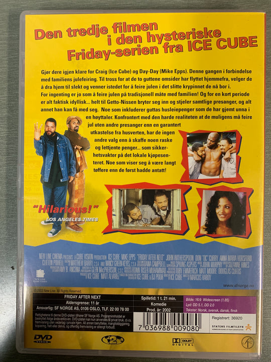 Friday After Next. 2002. DVD.