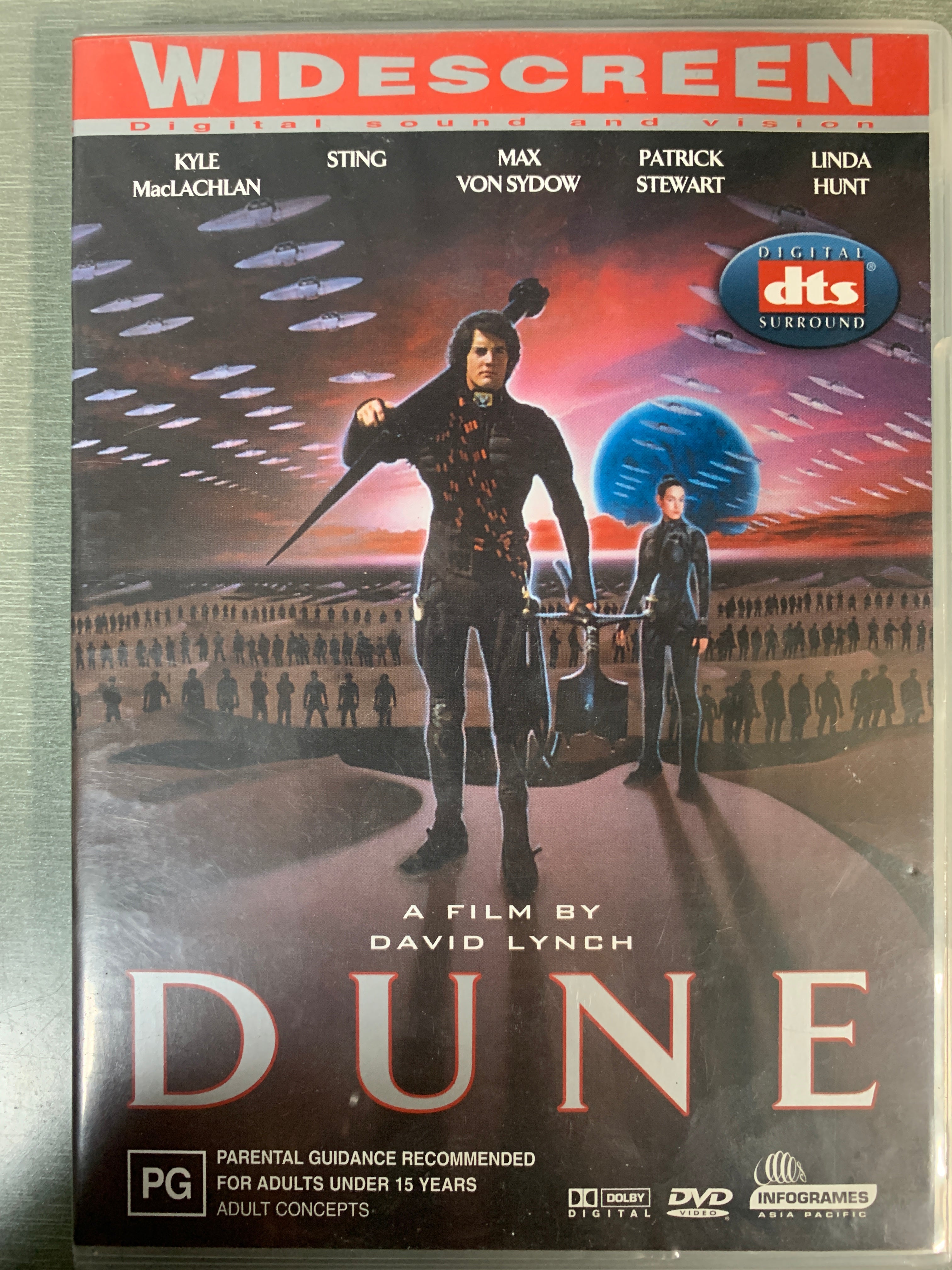 Dune. 1984. DVD.
